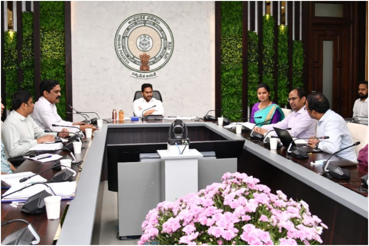 CM Jagan's review